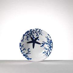 Mario Luca Giusti Corallo soup plate diam. 19 cm. - 7.48 in. Blue - Buy now on ShopDecor - Discover the best products by MARIO LUCA GIUSTI design