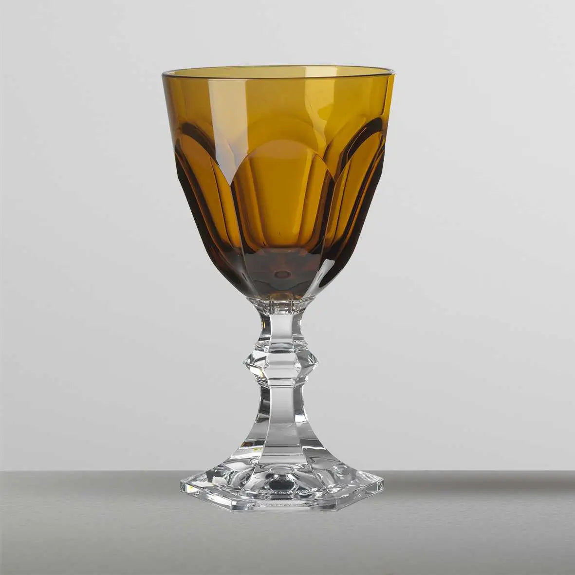 Mario Luca Giusti Dolce Vita water glass Amber - Buy now on ShopDecor - Discover the best products by MARIO LUCA GIUSTI design