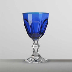 Mario Luca Giusti Dolce Vita wine glass Electric Blue - Buy now on ShopDecor - Discover the best products by MARIO LUCA GIUSTI design