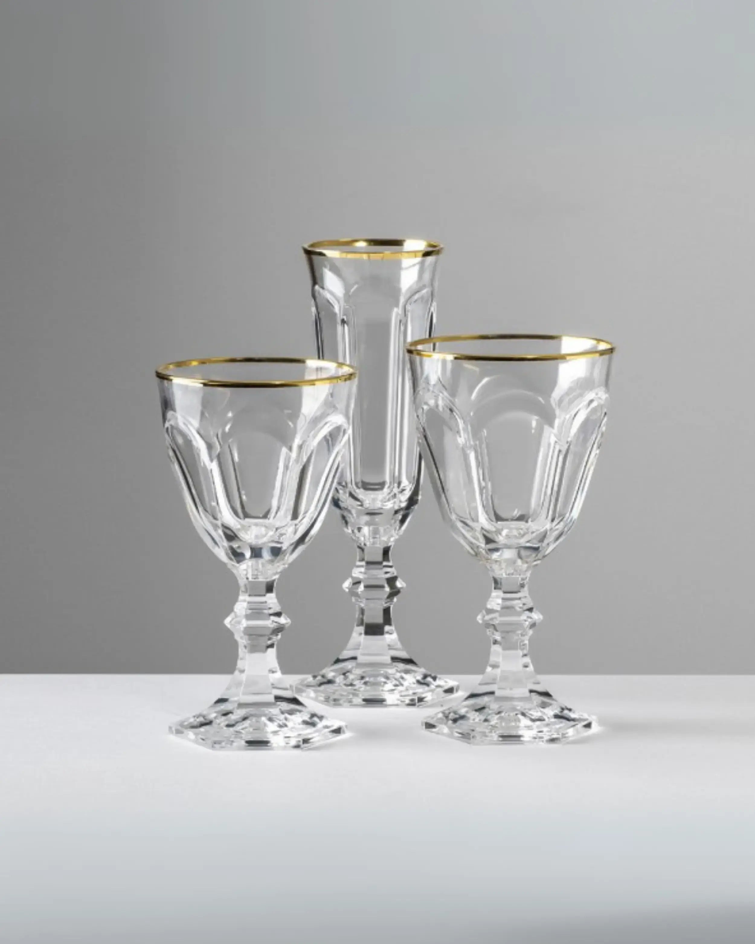 Mario Luca Giusti Dolce Vita Filo Oro stem glass for water - Buy now on ShopDecor - Discover the best products by MARIO LUCA GIUSTI design