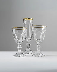 Mario Luca Giusti Dolce Vita Filo Oro stem glass for wine - Buy now on ShopDecor - Discover the best products by MARIO LUCA GIUSTI design