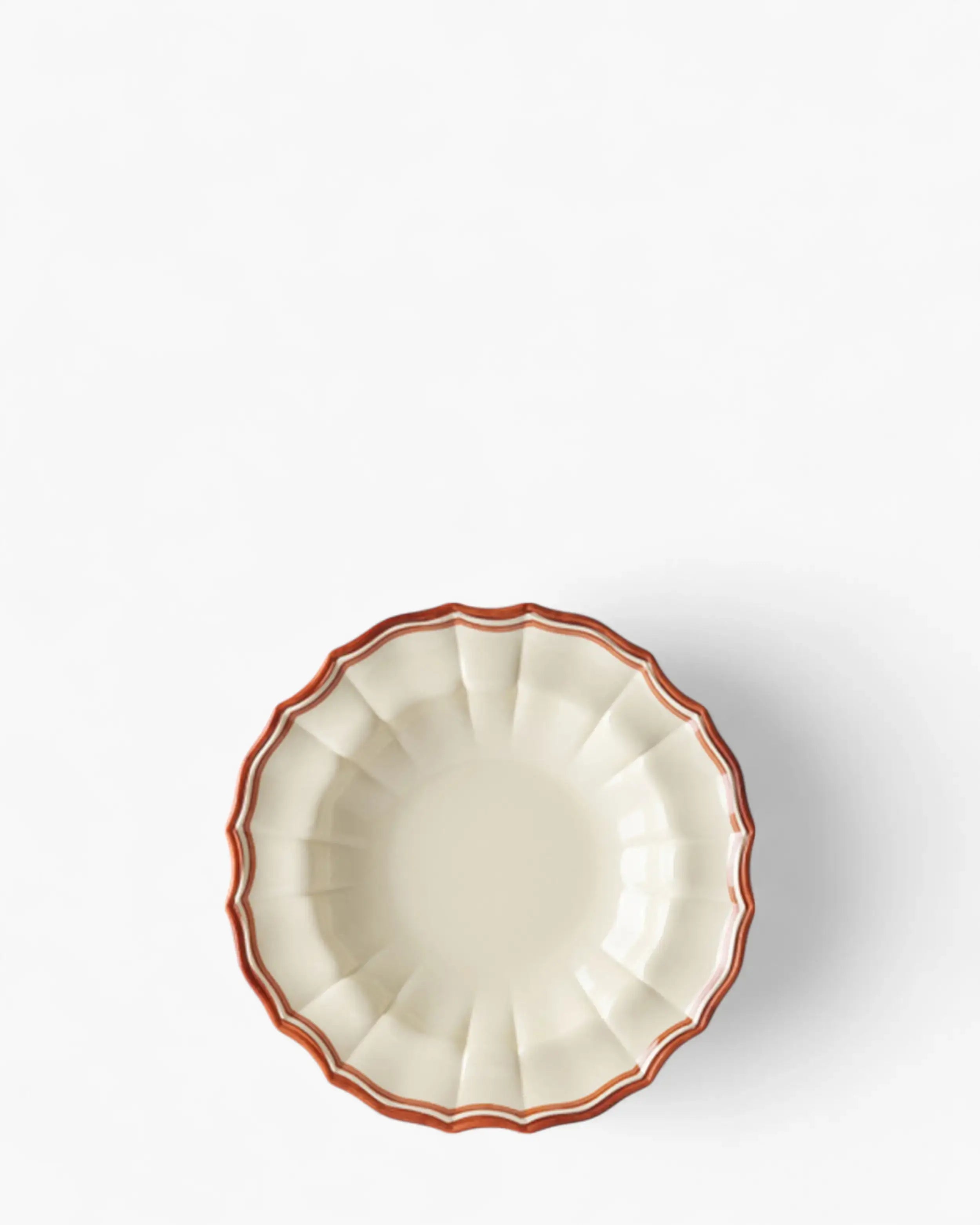Mario Luca Giusti Eva soup plate diam. 22.5 cm. - 8.85 in. Red - Buy now on ShopDecor - Discover the best products by MARIO LUCA GIUSTI design