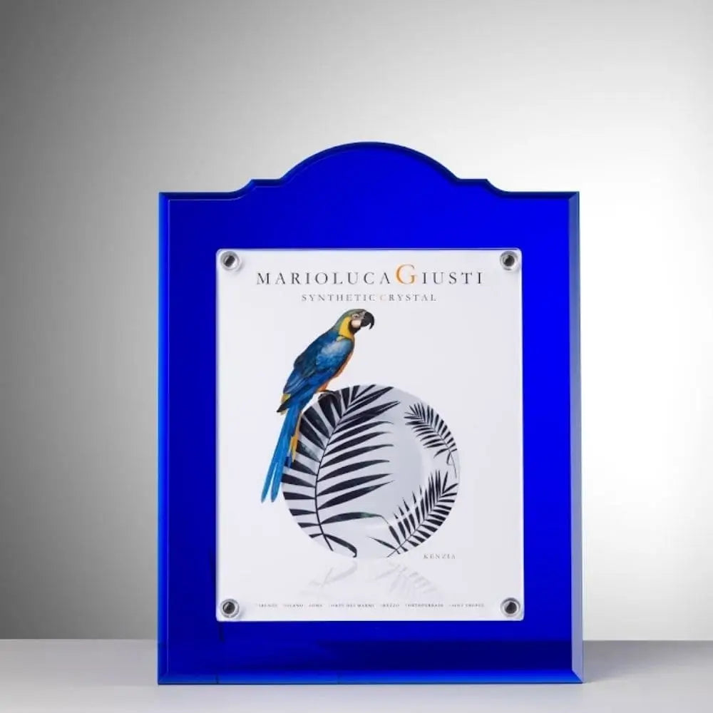 Mario Luca Giusti Giulia/Ranieri photo frame Blue S - Buy now on ShopDecor - Discover the best products by MARIO LUCA GIUSTI design