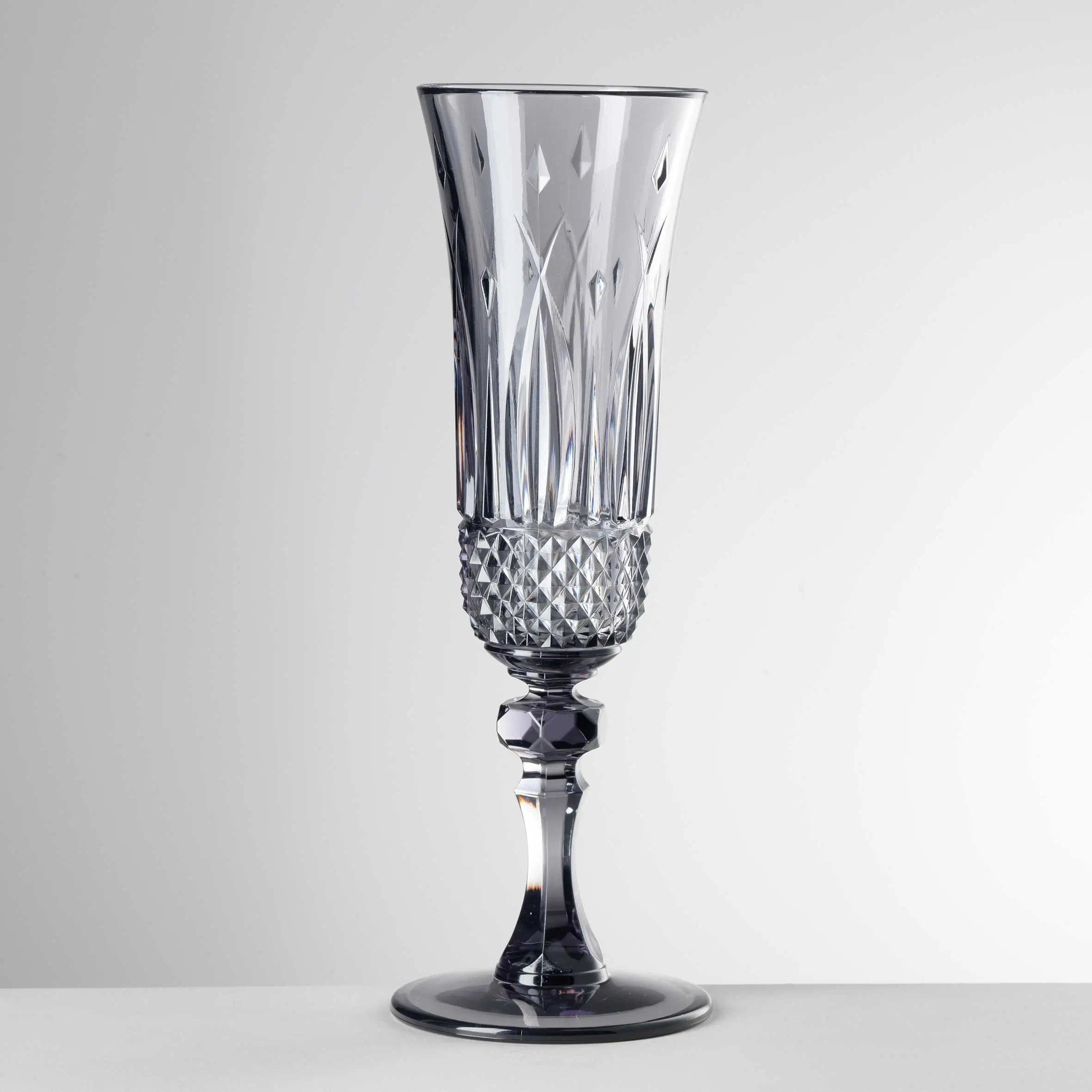 Mario Luca Giusti Italia flute glass Grey - Buy now on ShopDecor - Discover the best products by MARIO LUCA GIUSTI design