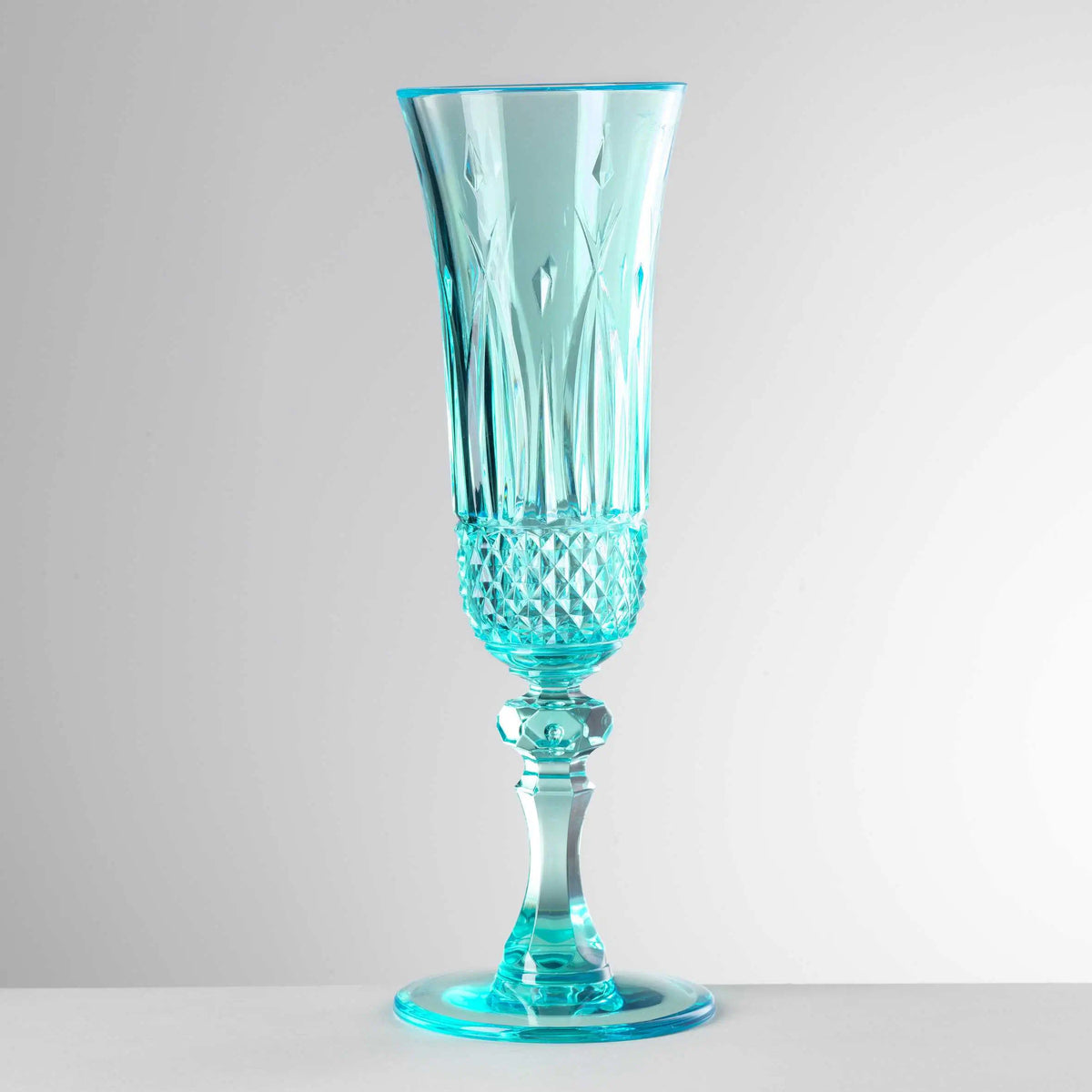 Mario Luca Giusti Italia flute glass Turquoise - Buy now on ShopDecor - Discover the best products by MARIO LUCA GIUSTI design