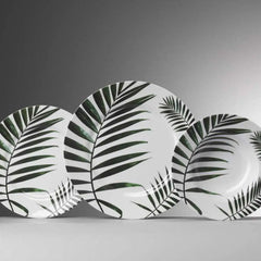 Mario Luca Giusti Kenzia fruit plate diam. 23 cm. - 9.06 in. - Buy now on ShopDecor - Discover the best products by MARIO LUCA GIUSTI design