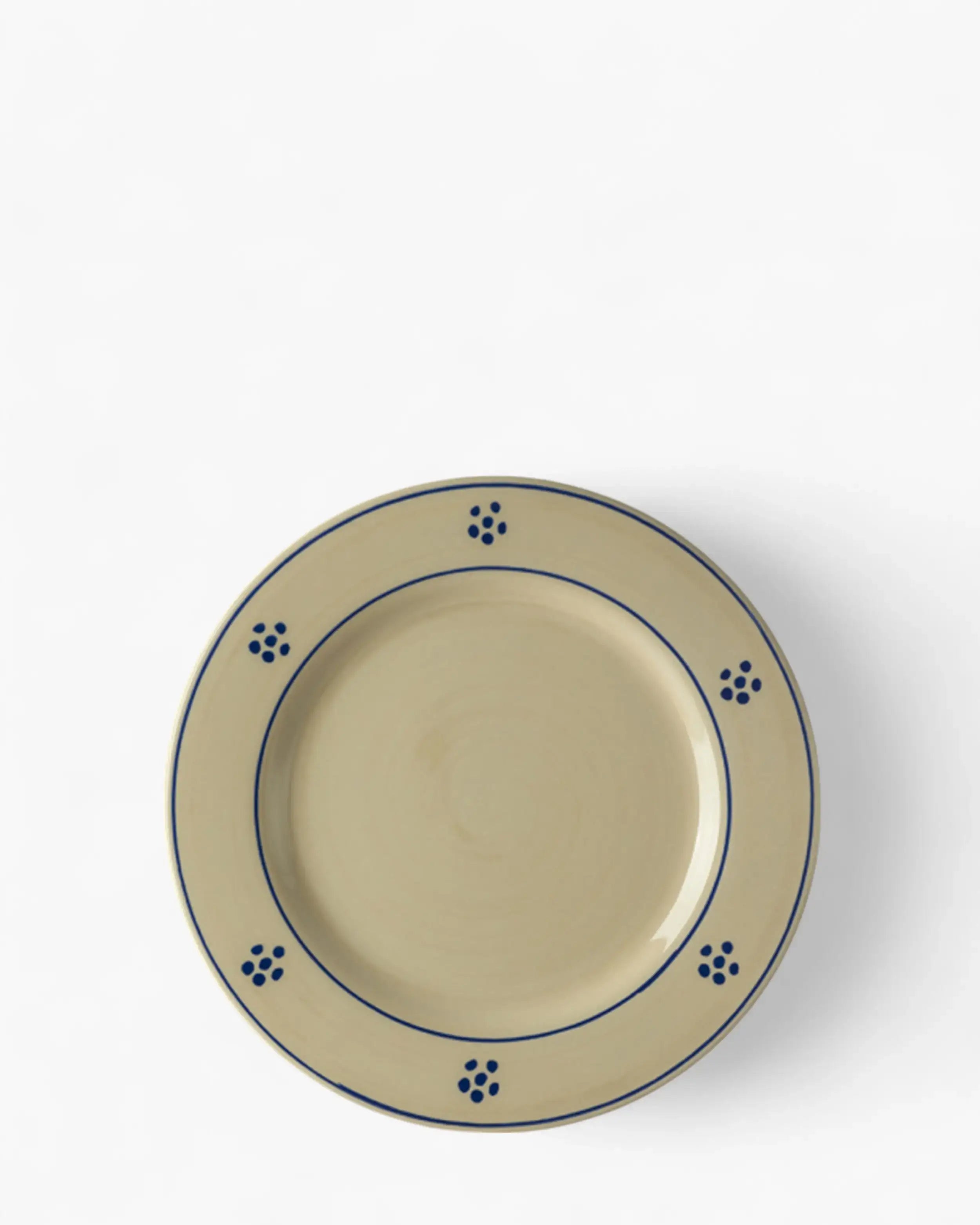 Mario Luca Giusti Marinella dinner plate diam. 27 cm. - 10.63 in. Mario Luca Giusti Marinella Ivory - Buy now on ShopDecor - Discover the best products by MARIO LUCA GIUSTI design