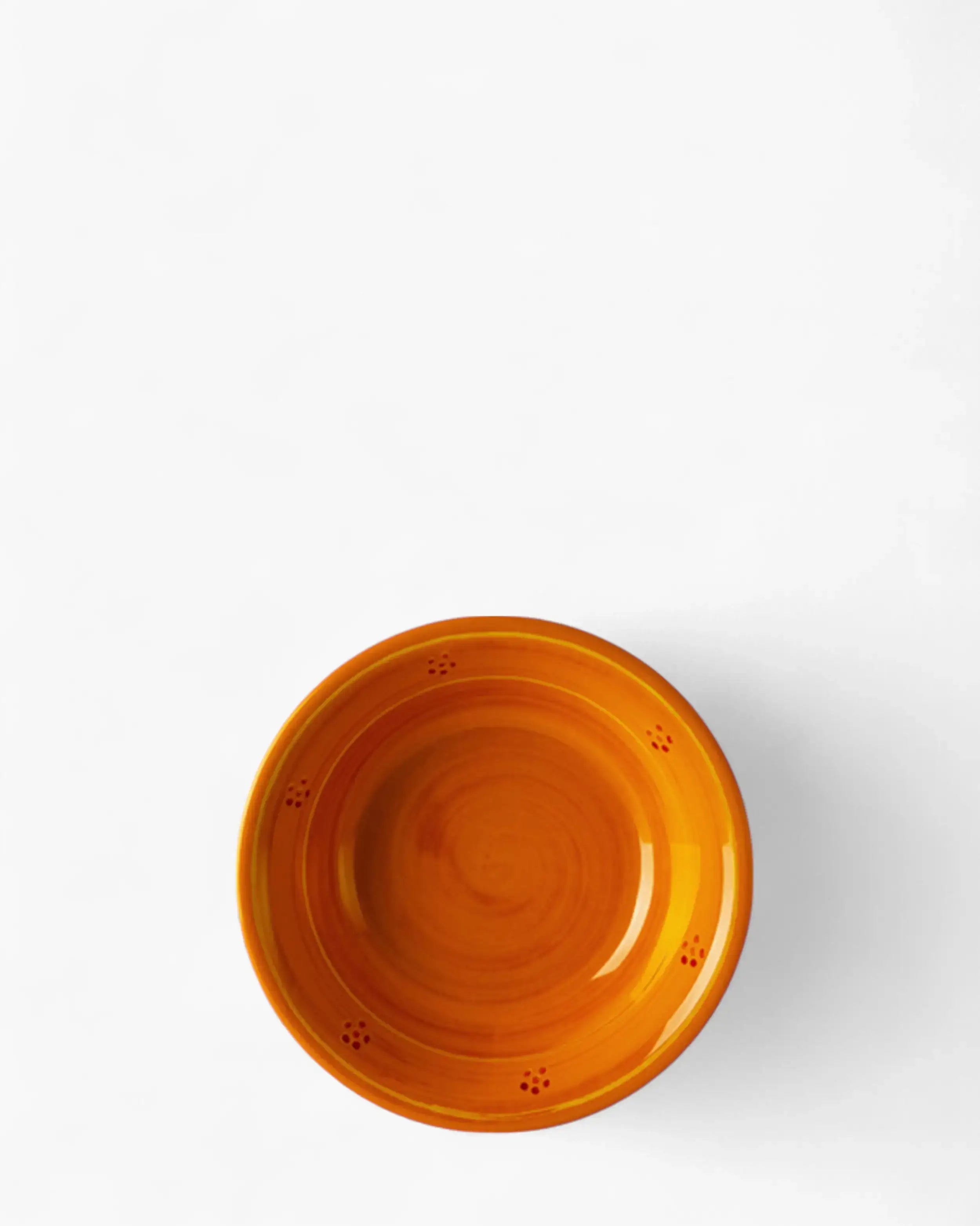 Mario Luca Giusti Marinella soup plate diam. 19 cm. - 7.48 in. Mario Luca Giusti Marinella Orange - Buy now on ShopDecor - Discover the best products by MARIO LUCA GIUSTI design