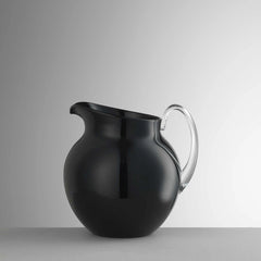 Mario Luca Giusti Plutone jug Mario Luca Giusti Black enamel - Buy now on ShopDecor - Discover the best products by MARIO LUCA GIUSTI design