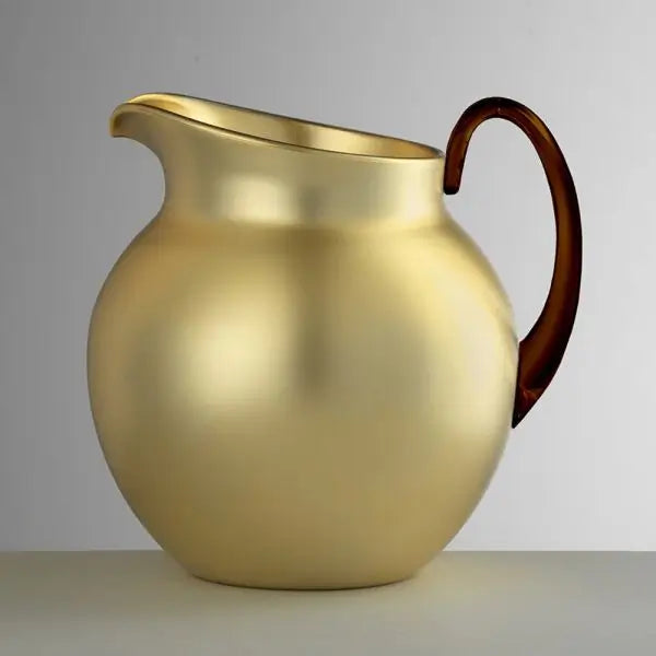Mario Luca Giusti Plutone jug Gold - Buy now on ShopDecor - Discover the best products by MARIO LUCA GIUSTI design