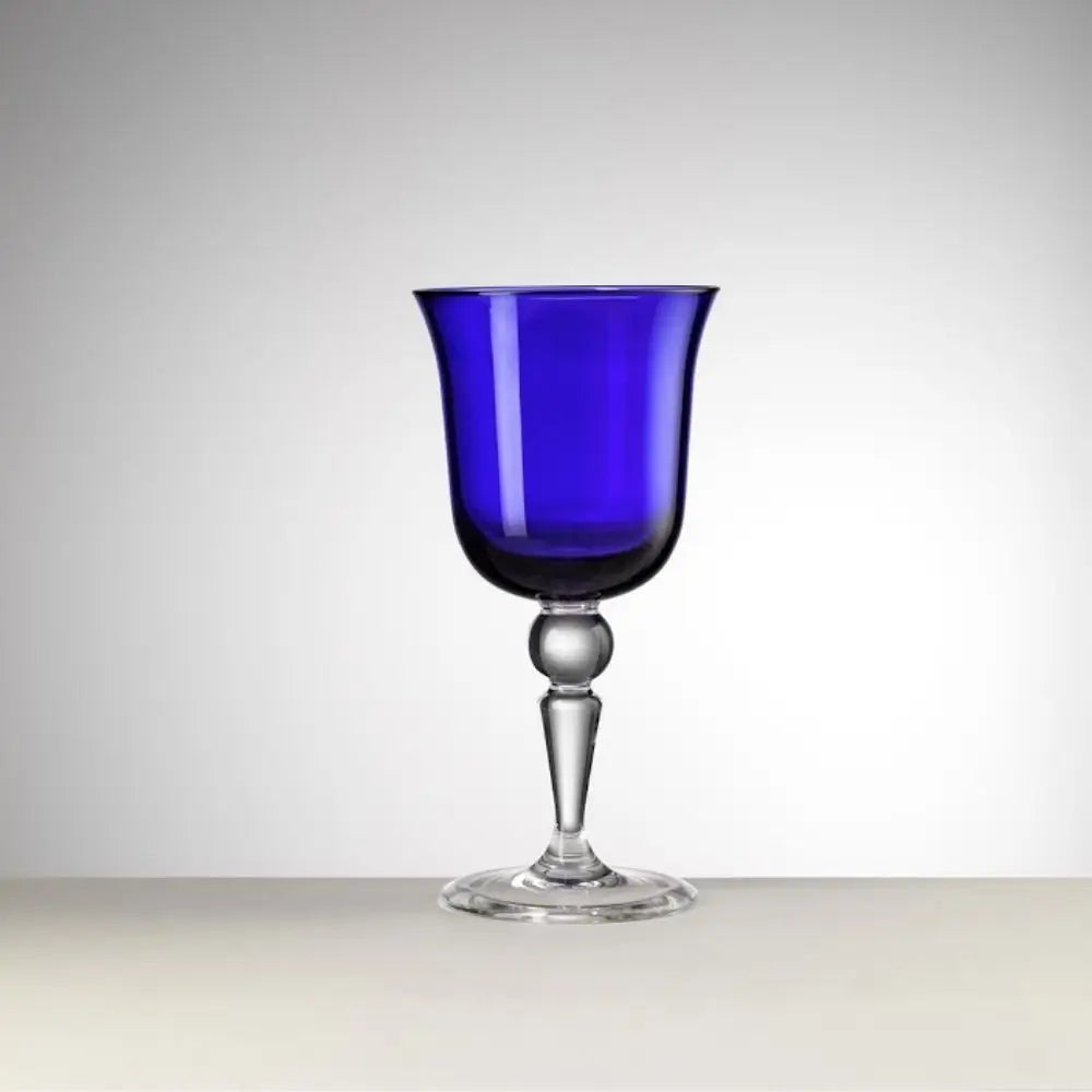 Mario Luca Giusti Saint Moritz wine glass Electric Blue - Buy now on ShopDecor - Discover the best products by MARIO LUCA GIUSTI design