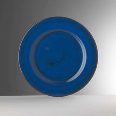 Mario Luca Giusti Saint Tropez shallow plate diam. 27 cm. - 10.63 in. Blue - Buy now on ShopDecor - Discover the best products by MARIO LUCA GIUSTI design