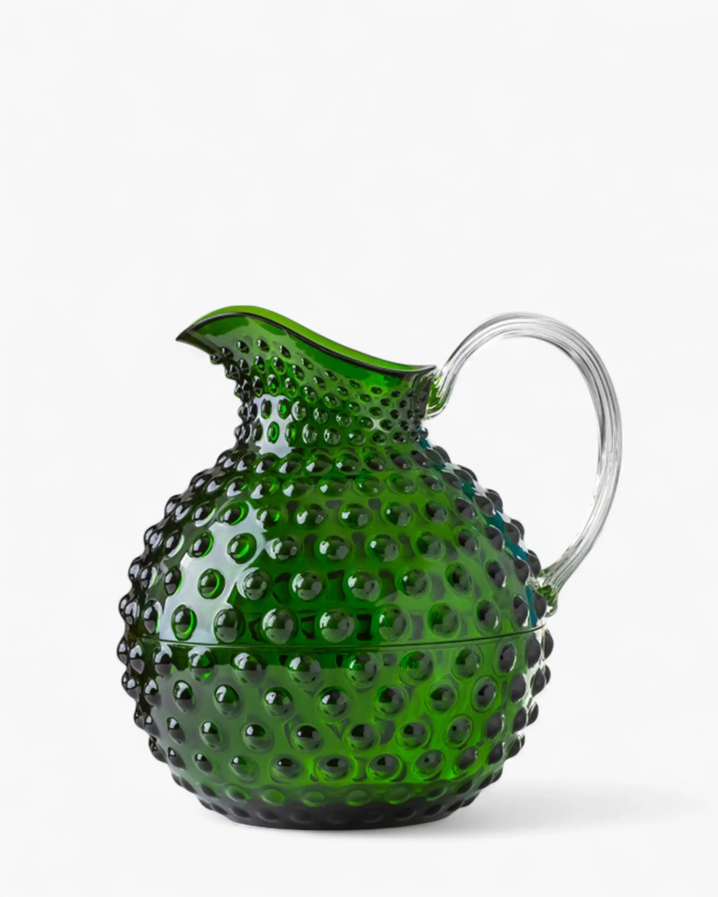 Mario Luca Giusti Sister Rosetta jug Emerald Green - Buy now on ShopDecor - Discover the best products by MARIO LUCA GIUSTI design