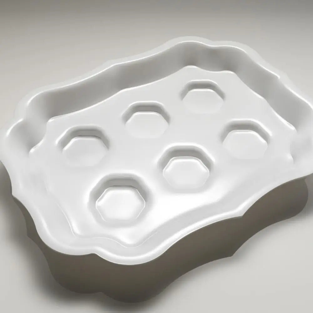 Mario Luca Giusti Six tray 51x40 cm. - 20.08x15.75 in. White - Buy now on ShopDecor - Discover the best products by MARIO LUCA GIUSTI design