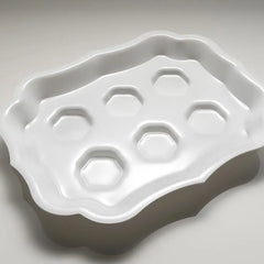 Mario Luca Giusti Six tray 51x40 cm. - 20.08x15.75 in. White - Buy now on ShopDecor - Discover the best products by MARIO LUCA GIUSTI design