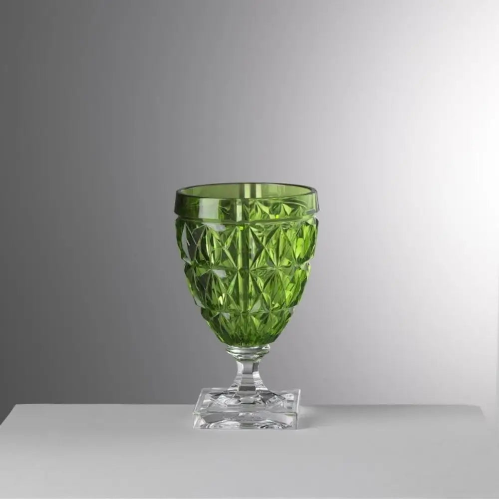 Mario Luca Giusti Stella wine glass Green - Buy now on ShopDecor - Discover the best products by MARIO LUCA GIUSTI design