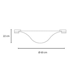 Martinelli Luce Bolla ceiling lamp white diam. 60 cm - Buy now on ShopDecor - Discover the best products by MARTINELLI LUCE design
