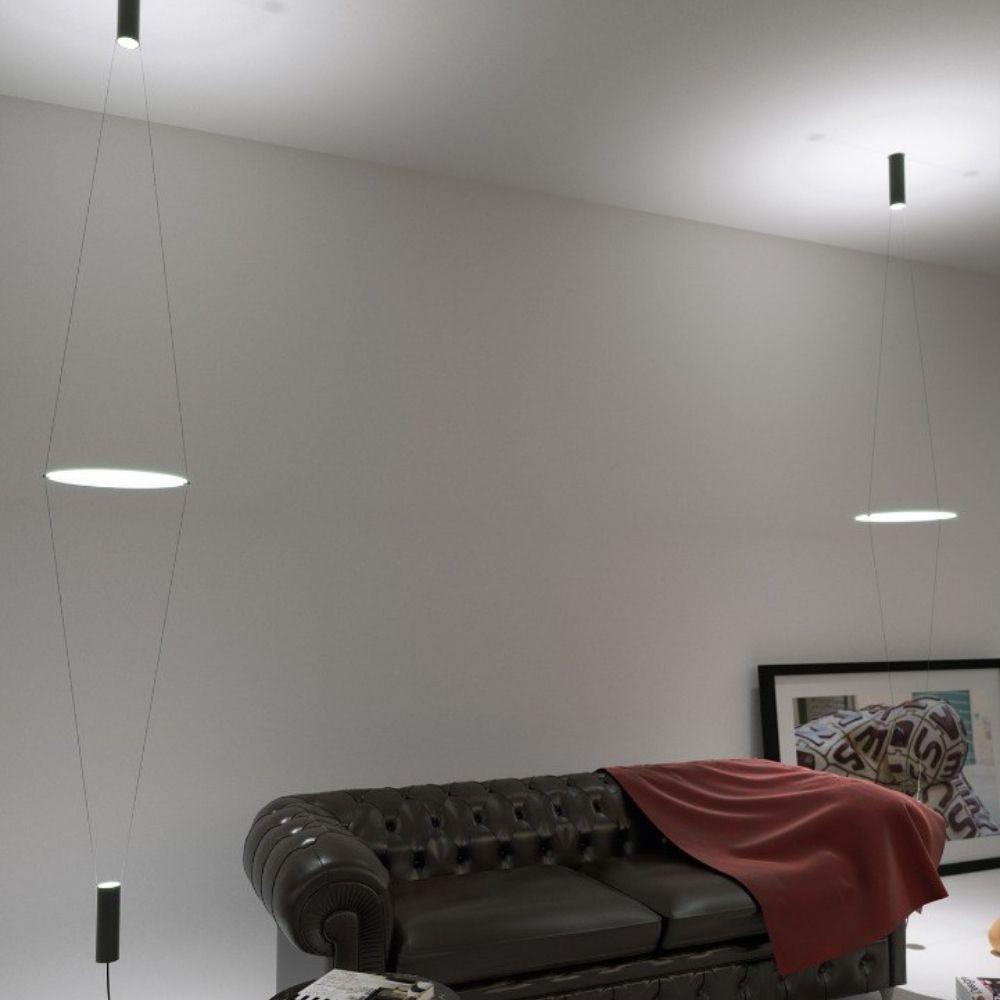 Martinelli Luce Coassiale suspension lamp LED black - Buy now on ShopDecor - Discover the best products by MARTINELLI LUCE design