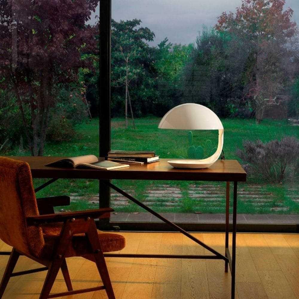Martinelli Luce Cobra table lamp by Elio Martinelli - Buy now on ShopDecor - Discover the best products by MARTINELLI LUCE design