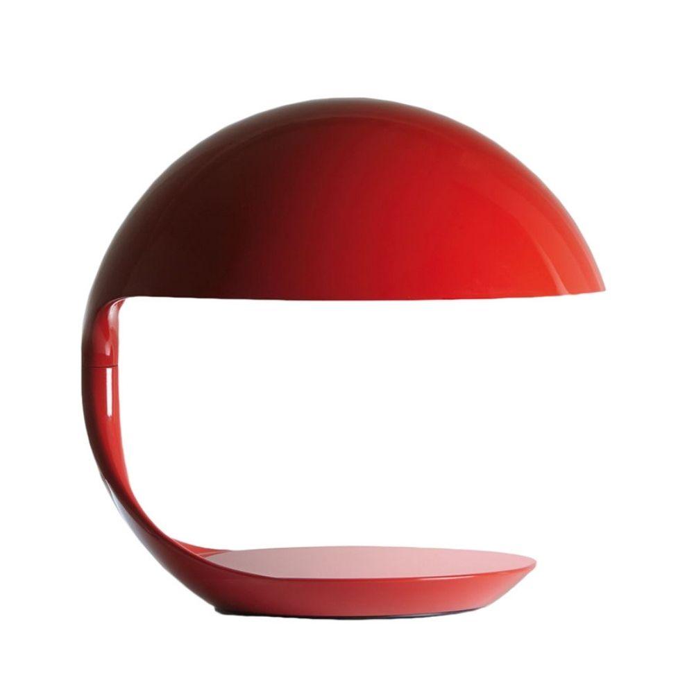 Martinelli Luce Cobra table lamp by Elio Martinelli Martinelli Luce Red - Buy now on ShopDecor - Discover the best products by MARTINELLI LUCE design