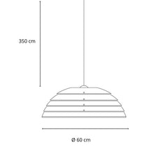 Martinelli Luce Cupolone suspension lamp white - Buy now on ShopDecor - Discover the best products by MARTINELLI LUCE design