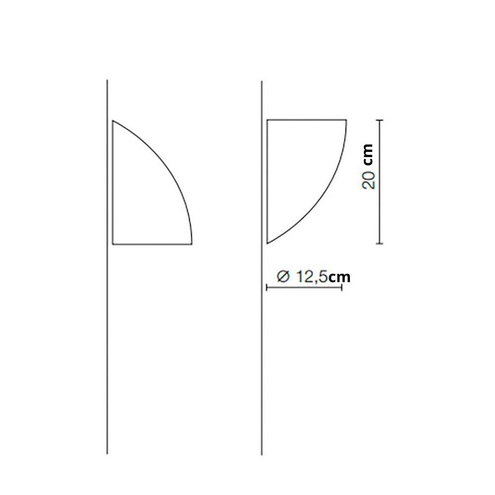 Martinelli Luce Gomito wall lamp LED white - Buy now on ShopDecor - Discover the best products by MARTINELLI LUCE design