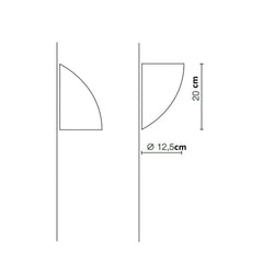Martinelli Luce Gomito wall lamp LED white - Buy now on ShopDecor - Discover the best products by MARTINELLI LUCE design