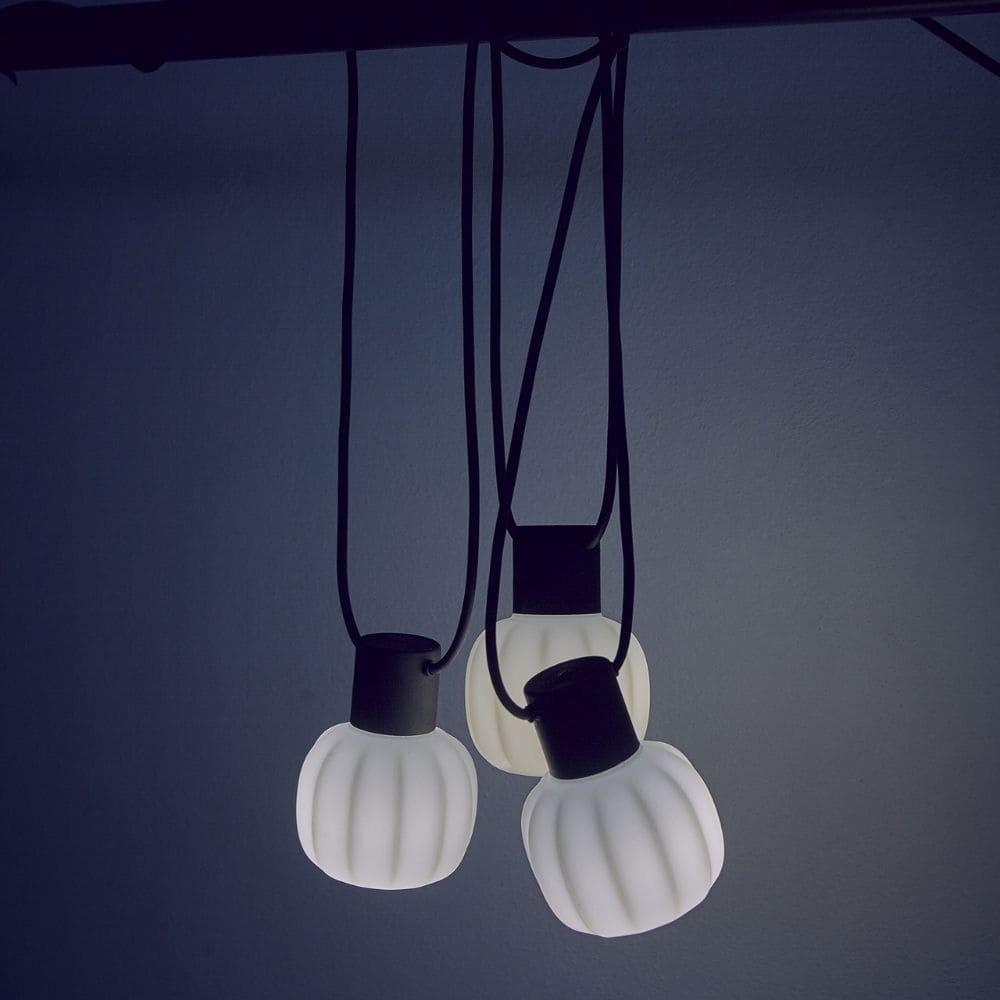 Martinelli Luce Kiki outdoor suspension lamp 3 light points - Buy now on ShopDecor - Discover the best products by MARTINELLI LUCE design