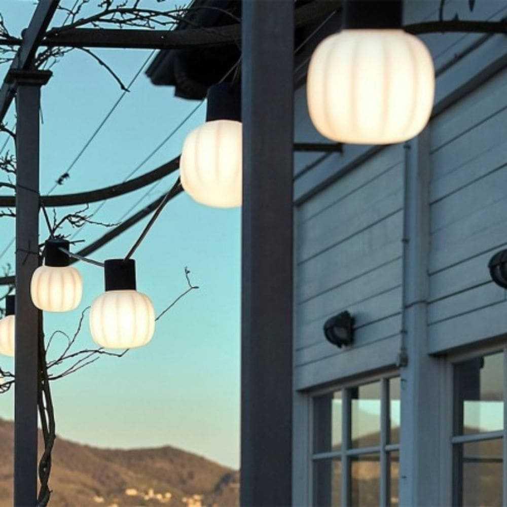 Martinelli Luce Kiki outdoor suspension lamp 3 light points - Buy now on ShopDecor - Discover the best products by MARTINELLI LUCE design