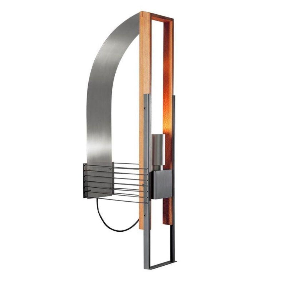 Martinelli Luce Marx wall lamp brushed steel - Buy now on ShopDecor - Discover the best products by MARTINELLI LUCE design