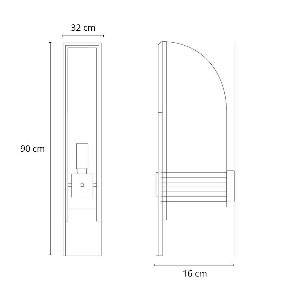 Martinelli Luce Marx wall lamp brushed steel - Buy now on ShopDecor - Discover the best products by MARTINELLI LUCE design