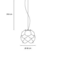 Martinelli Luce Nuvole Vagabonde suspension lamp white - Buy now on ShopDecor - Discover the best products by MARTINELLI LUCE design