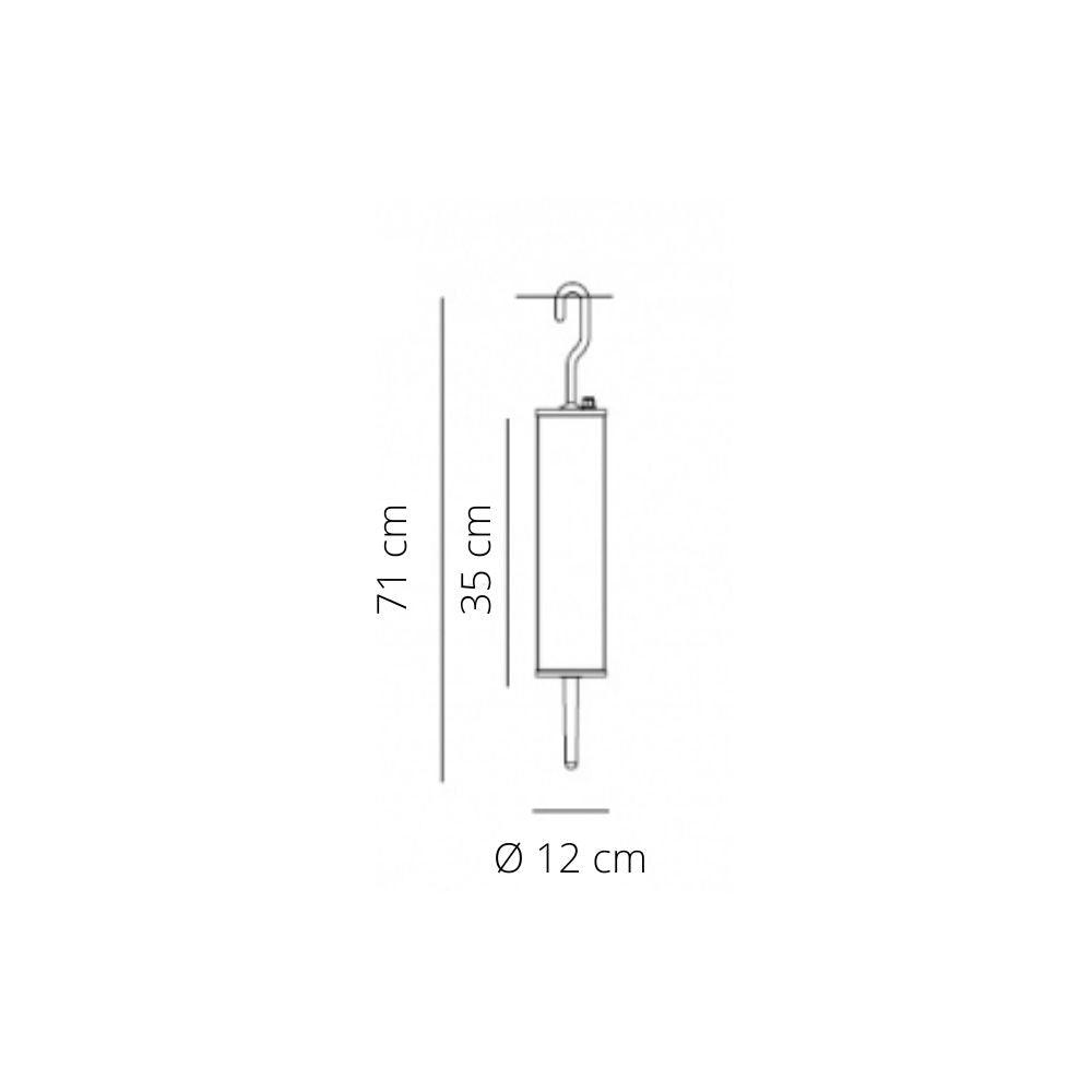 Martinelli Luce Pistillo outdoor suspension lamp h. 71 cm. - Buy now on ShopDecor - Discover the best products by MARTINELLI LUCE design