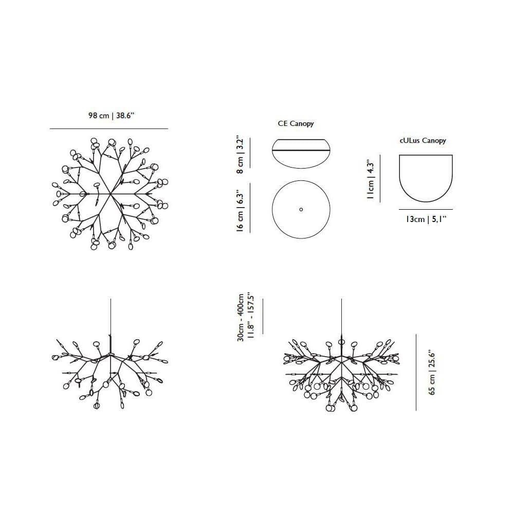Moooi Heracleum II LED metal suspension lamp - Buy now on ShopDecor - Discover the best products by MOOOI design