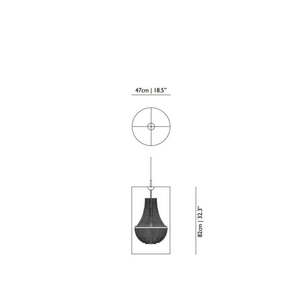 Moooi Light Shade Shade 47 suspension lamp with semi-transparent lampshade - Buy now on ShopDecor - Discover the best products by MOOOI design