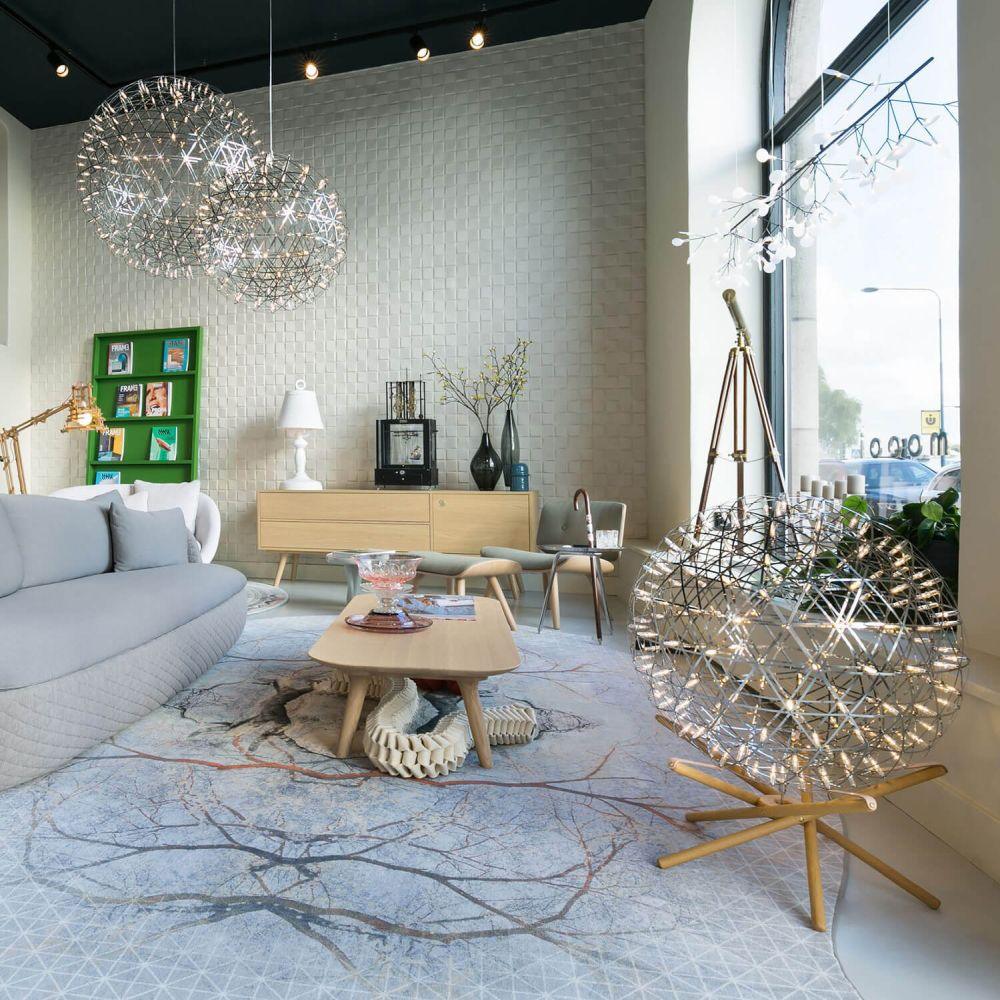 Moooi Paper Patchwork white table lamp with white lampshade - Buy now on ShopDecor - Discover the best products by MOOOI design