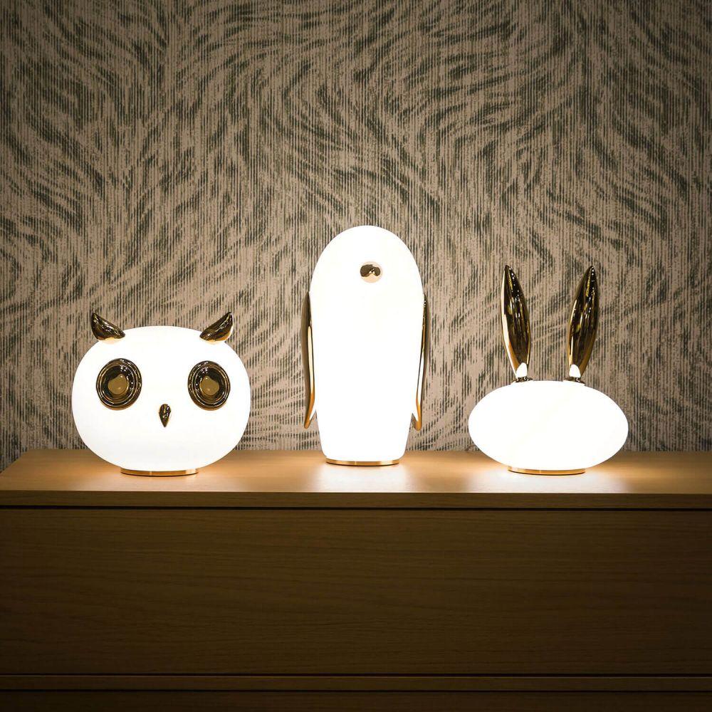 Moooi Pet Lighs Purr LED table lamp - rabbit - Buy now on ShopDecor - Discover the best products by MOOOI design