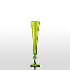 Nason Moretti Excess optic flute - Murano glass Nason Moretti Acid green - Buy now on ShopDecor - Discover the best products by NASON MORETTI design