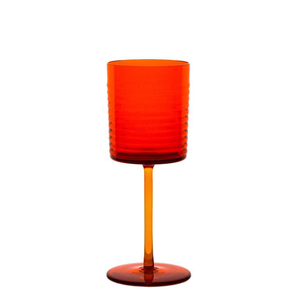 Nason Moretti Gigolo water chalice - Murano glass Nason Moretti Orange - Buy now on ShopDecor - Discover the best products by NASON MORETTI design