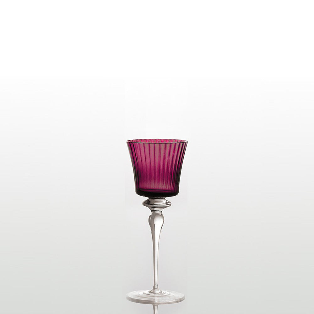 Nason Moretti Royal rhine wine chalice - Murano glass Nason Moretti Violet - Buy now on ShopDecor - Discover the best products by NASON MORETTI design
