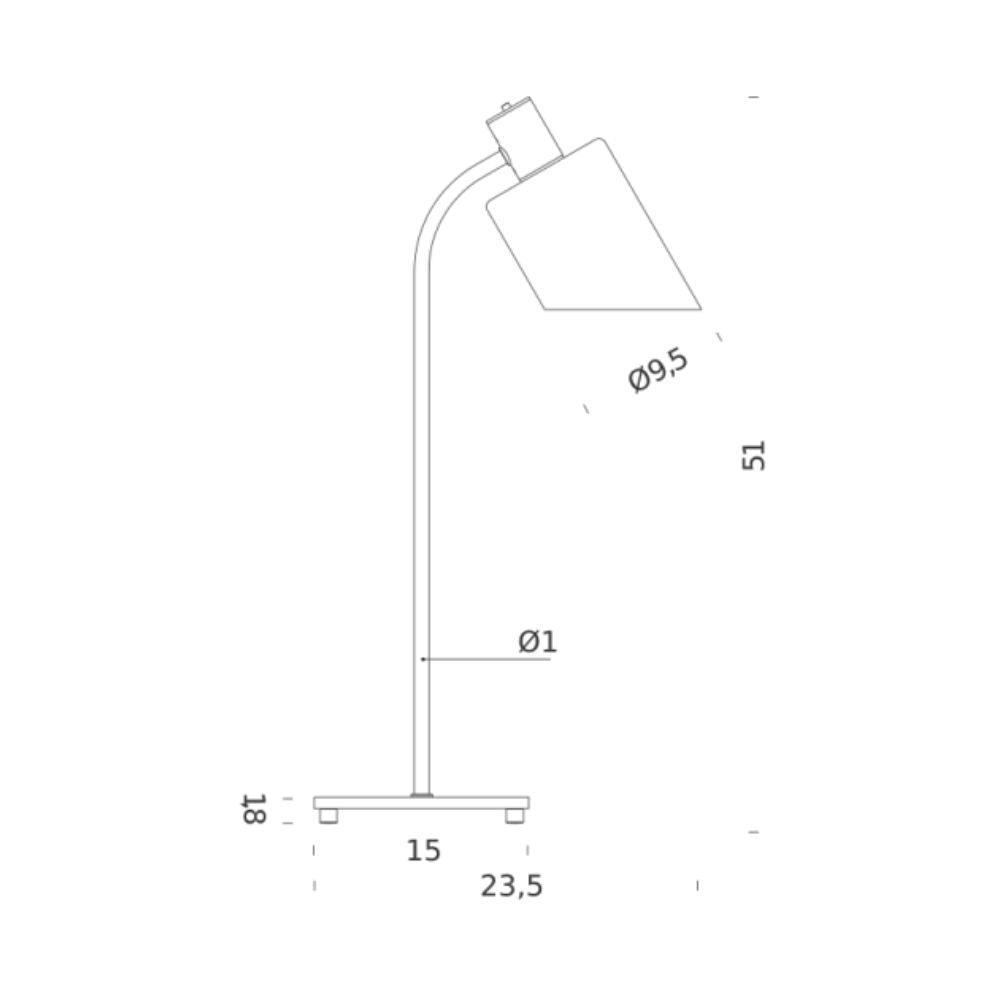 Nemo Lighting Lampe de Bureau table lamp - Buy now on ShopDecor - Discover the best products by NEMO CASSINA LIGHTING design