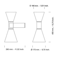 Nemo Lighting Applique de Marseille wall lamp - Buy now on ShopDecor - Discover the best products by NEMO CASSINA LIGHTING design
