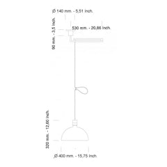 Nemo Lighting AS41C pendant lamp chromed diam. 40 cm. - Buy now on ShopDecor - Discover the best products by NEMO CASSINA LIGHTING design