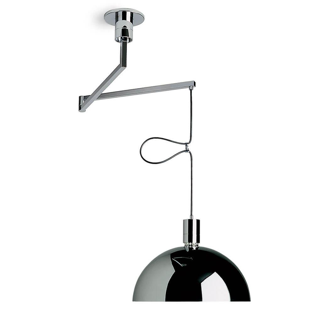 Nemo Lighting AS41Z pendant lamp chromed diam. 45 cm. - Buy now on ShopDecor - Discover the best products by NEMO CASSINA LIGHTING design