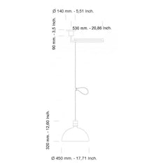 Nemo Lighting AS41Z pendant lamp chromed diam. 45 cm. - Buy now on ShopDecor - Discover the best products by NEMO CASSINA LIGHTING design