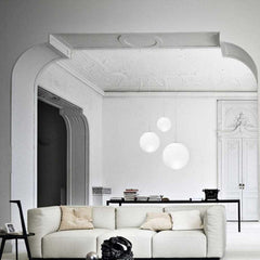 Nemo Lighting Asteroide suspension lamp white diam. 50 cm - Buy now on ShopDecor - Discover the best products by NEMO CASSINA LIGHTING design