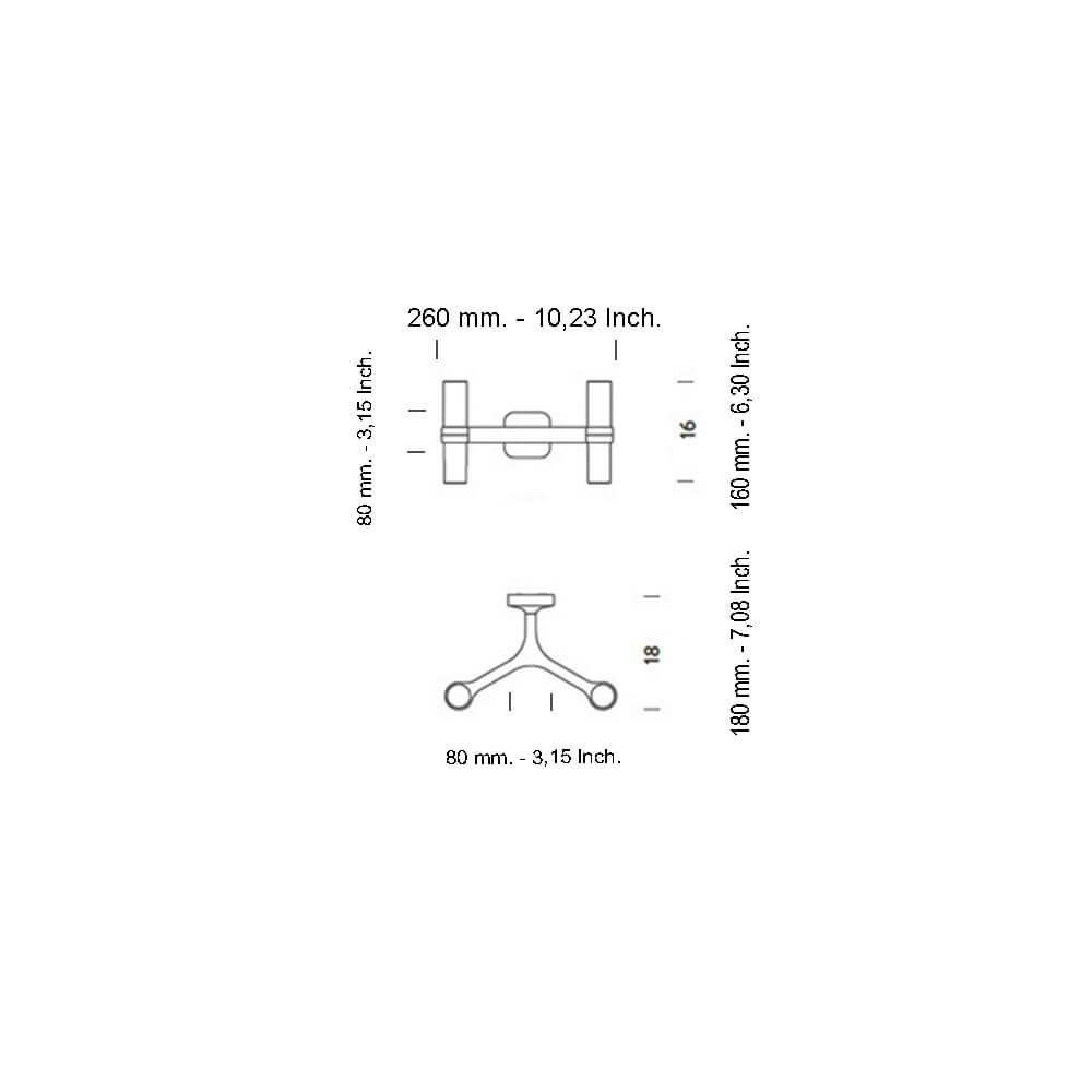 Nemo Lighting Crown 2 wall lamp - Buy now on ShopDecor - Discover the best products by NEMO CASSINA LIGHTING design