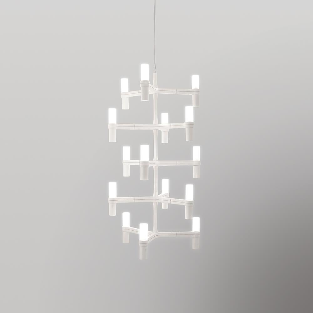 Nemo Lighting Crown Multi pendant lamp White - Buy now on ShopDecor - Discover the best products by NEMO CASSINA LIGHTING design