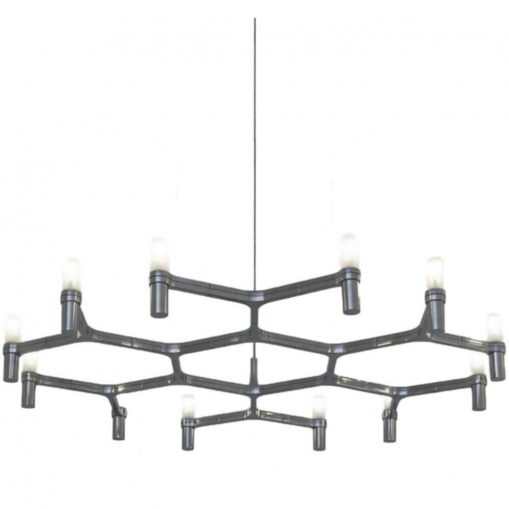 Nemo Lighting Crown Plana Minor pendant lamp Chrome - Buy now on ShopDecor - Discover the best products by NEMO CASSINA LIGHTING design