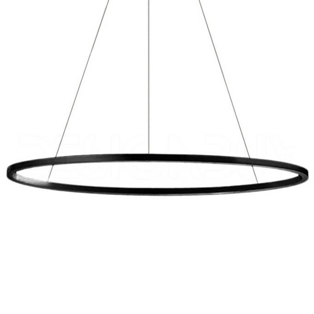 Nemo Lighting Ellisse Minor Uplight Dimmer LED pendant lamp Black - Buy now on ShopDecor - Discover the best products by NEMO CASSINA LIGHTING design